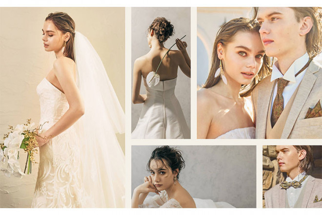 花嫁様をその日一番に輝かせる最高に美しいシルエット