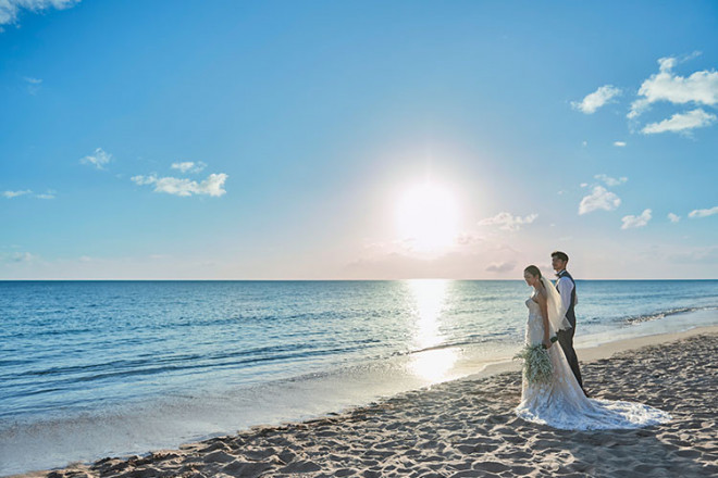 ハネムーンとウェディングを一緒に!ハネムーン婚フェア開催中