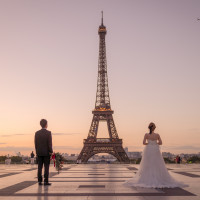 【HIS】最大5カ所、約150枚撮影!パリ早朝フォト+動画撮影