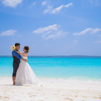 【モルディブ】事前試着可能&日本人ヘアメイク確約!ウェディングフォト