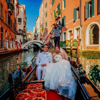 【イタリア/ベネチア(2箇所)】衣裳・日本人ヘアメイク付☆フォトプラン