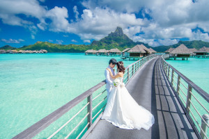 ハネムーナー憧れの地「タヒチ ボラボラ島」