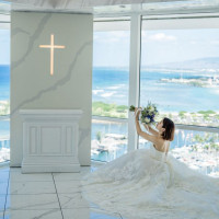 【10月限定★60%オフ】イリカイチャペル+ハーバー&ホテル内撮影