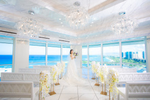 ハワイの空と海を一望できる天空のチャペル「ザ・イリカイ・チャペル」