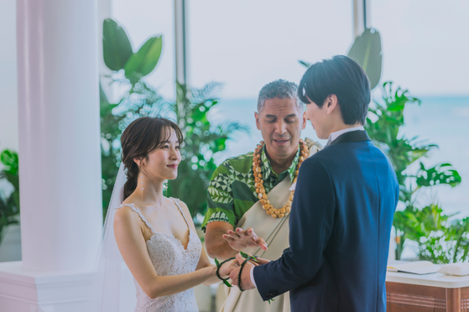 ALOHA SPIRITを体現 ここでしか体感できない挙式