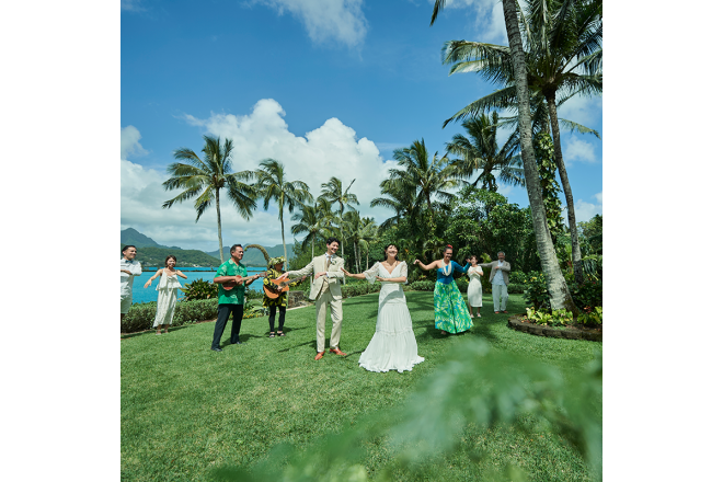 ハワイらしい演出が叶う