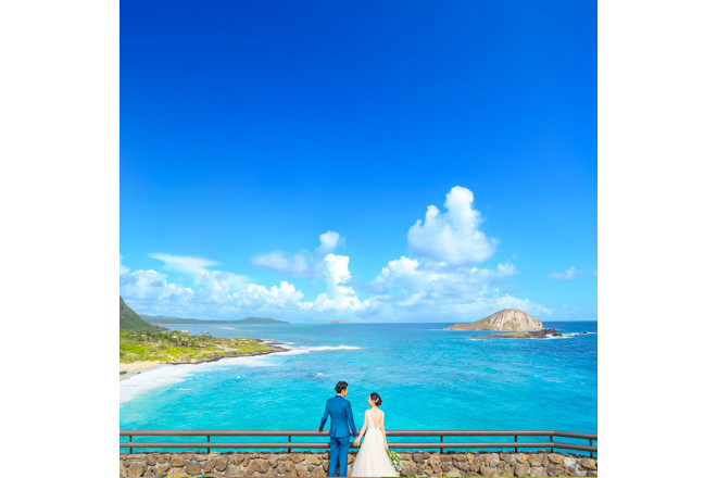 チャペルへ向かうまでの景色も美しい東海岸(イメージ)