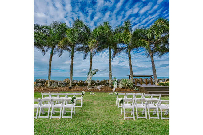 オーシャンビューガーデンウェディング