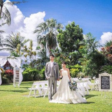 ケアンズの大地で愛を誓うガーデンウエディング
