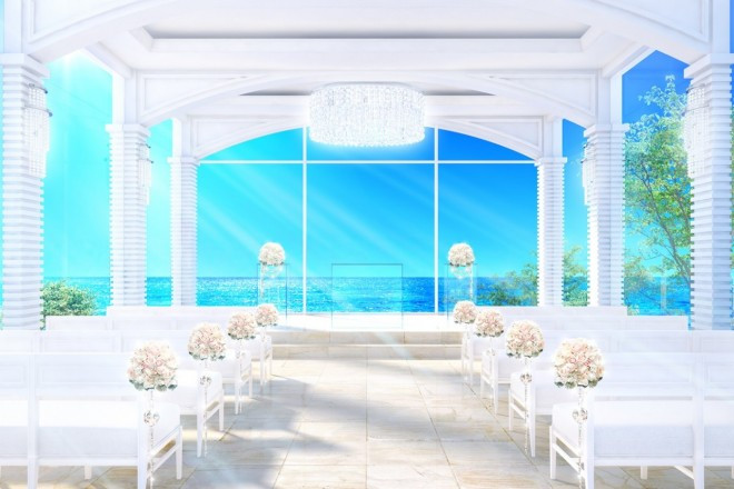 絶景のオーシャンフロントで優雅に過ごす人生の大切なひとときは、 目に映るもの、心に感じるもの、すべてが胸に刻まれ、おふたりの絆をより強くする一生の思い出に。