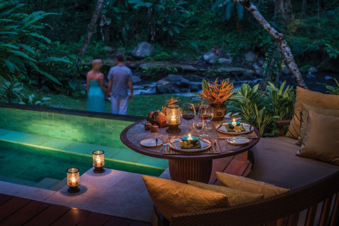 おふたりだけのロマンティックディナー