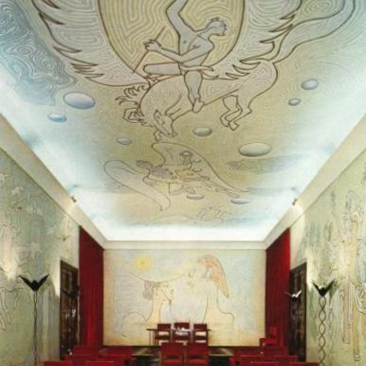 ジャン・コクトー マントン 婚礼の間 パンフレット&ミラー マントン市