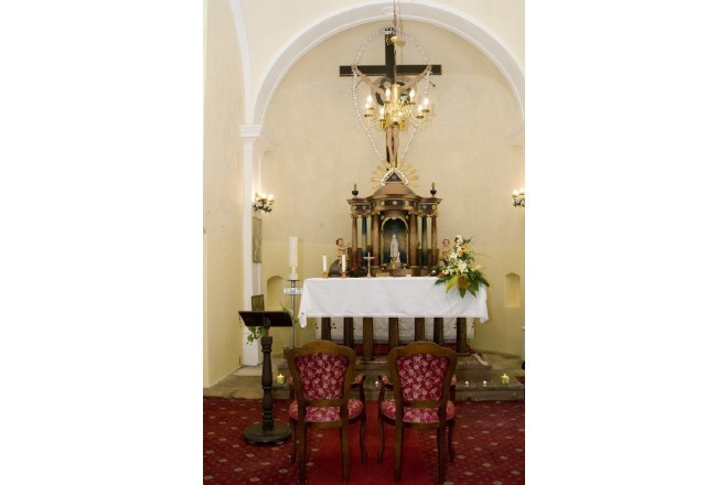 トラコシチャン城チャペル