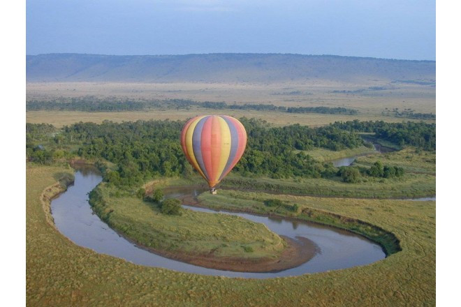 マサイマラ国立保護区のウェストエリアにあるムパタサファリクラブ。