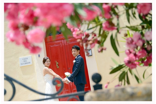 美しい街並み古都イムディーナの五つ星シャトーホテルウェディング