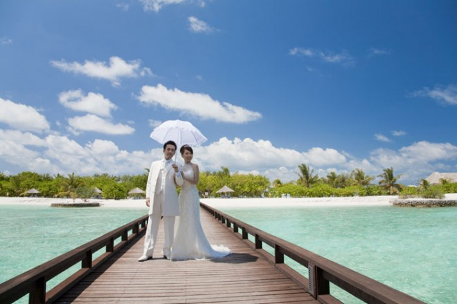 リゾート内には鮮やかな緑が溢れかえり、静かな南国のステイが楽しめる。