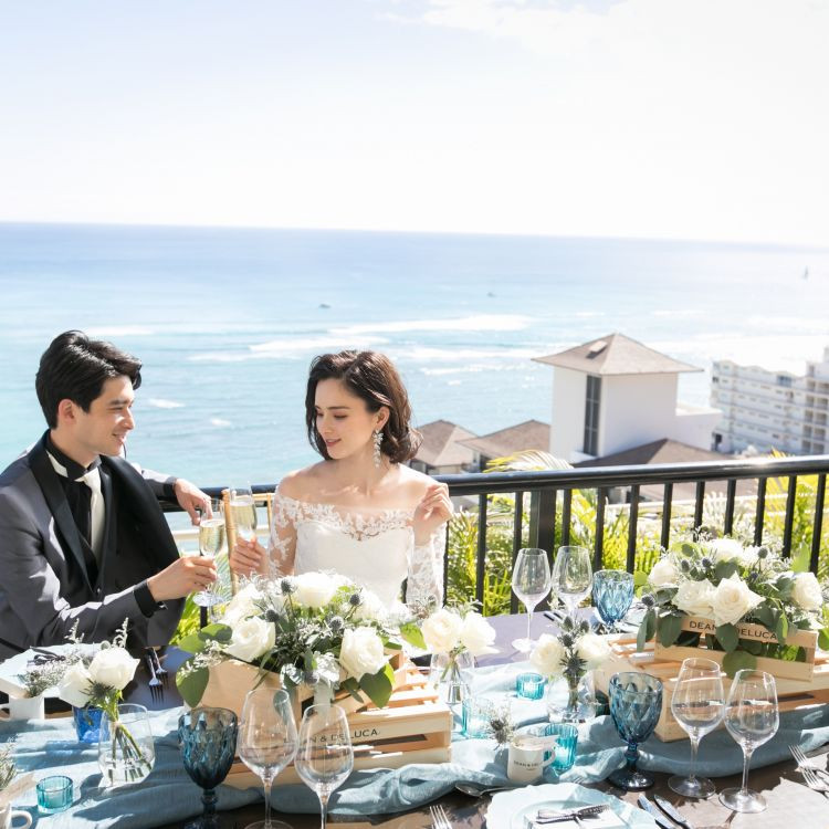 オーシャン スイート ワイキキ スカイウエディング ウエディング取扱終了 口コミ 写真 オアフ島 ウエディングパーク海外