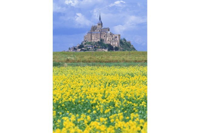 「西洋の驚異」1300年の歴史を持つ人気の世界遺産モンサンミッシェル。