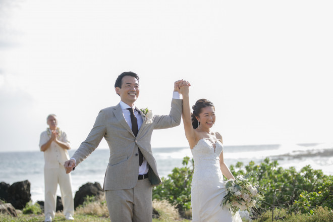 ビーチサイドウエディング