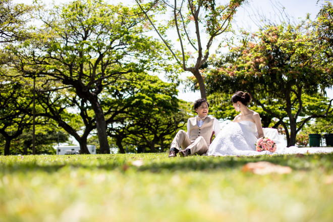 ビーチサイドウエディング