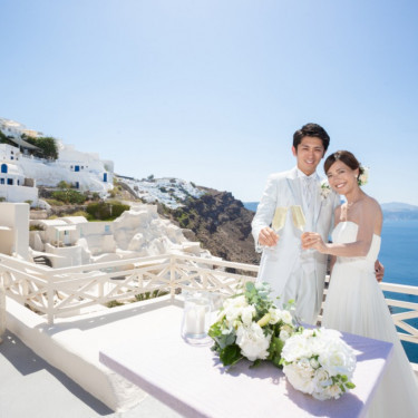 ギリシャで結婚式するなら 人気会場の口コミをチェック ウエディングパーク海外