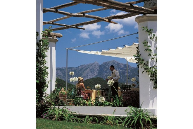 完全なる非日常を実現しているラヴェッロの高級リゾート。