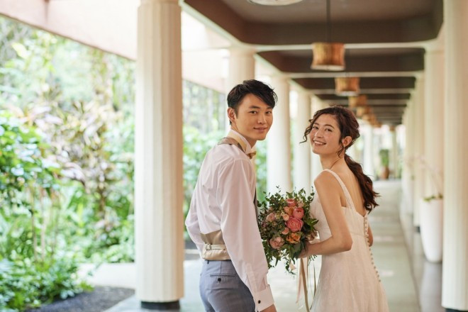 ロイヤルハワイアン ウェディング