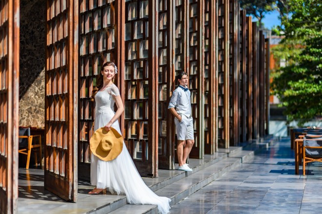 カマラビーチの5ツ星リゾートで絶景オーシャンビューウェディング