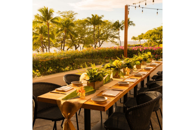 ウェスティン ハプナ ビーチ リゾートウェディングのアフターパーティ