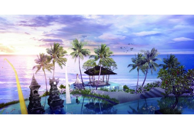 マヤ ウルワツ ウエディング ガゼボ