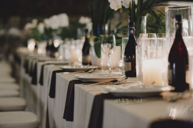 レセプションのこだわりを存分に楽しめます