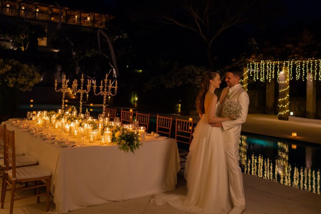 ロマンティックなディナータイム