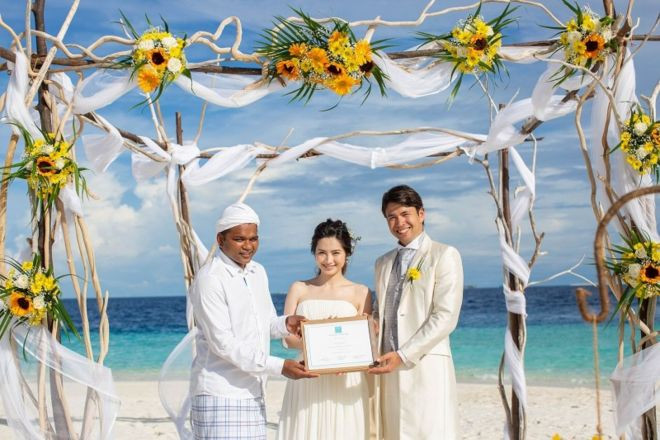 ミライドゥ アイランド モルディブ ウエディング