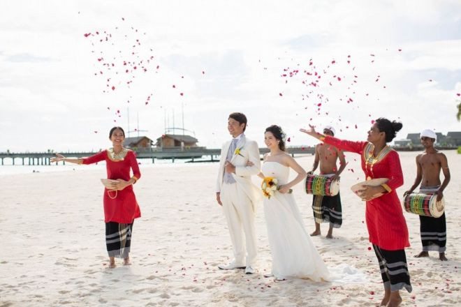 ミライドゥ アイランド モルディブ ウエディング
