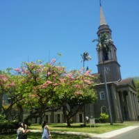 オアフ島/セントラル・ユニオン教会 大聖堂