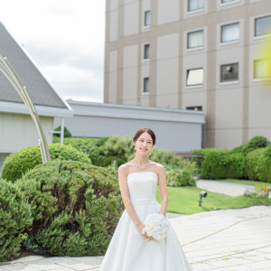 広大な屋上庭園に建つガーデンチャペル|ロイヤルパインズホテル浦和の写真(47619840)