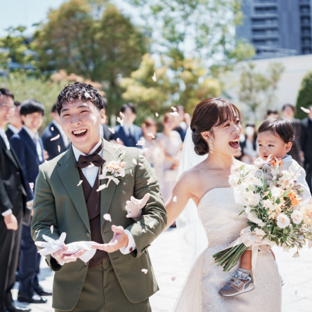 リニューアルした最新ガーデンチャペルで思い出に残る結婚式