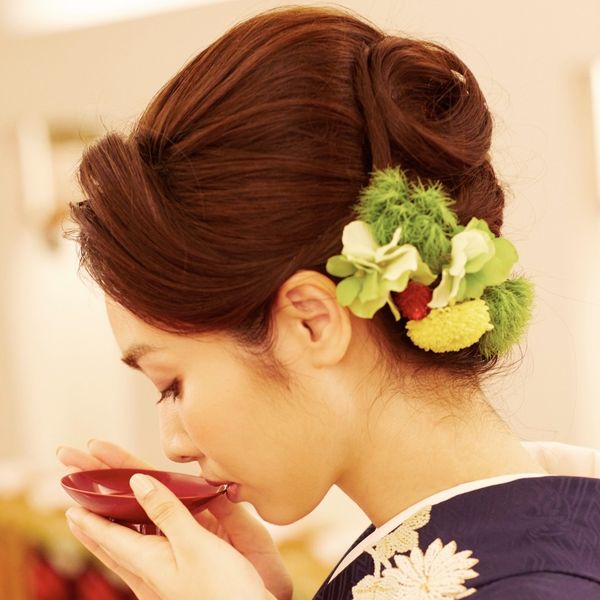 和装のヘアスタイルも|ロイヤルパインズホテル浦和の写真(783472)