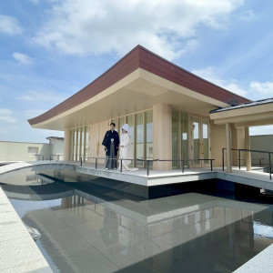 下見した会場の写真