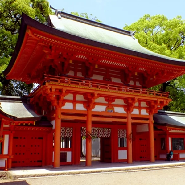 武蔵一宮氷川神社様での挙式後に清水園で披露宴を。