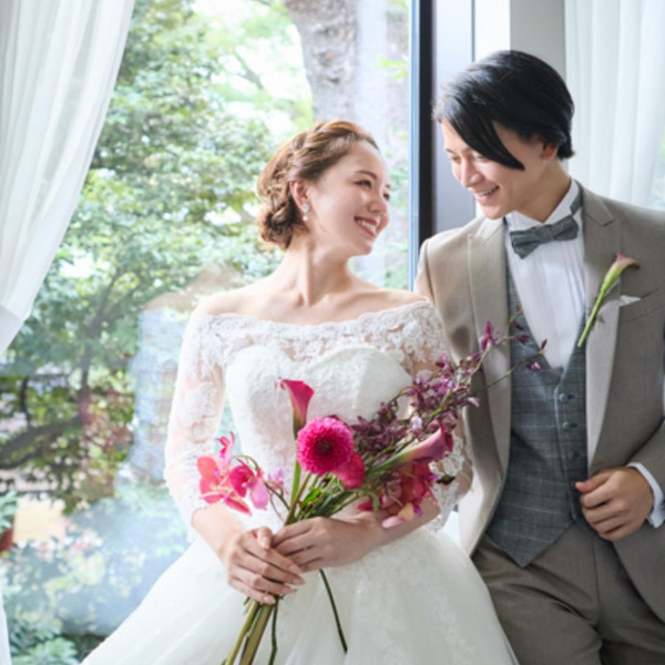 ドレスも楽しめる