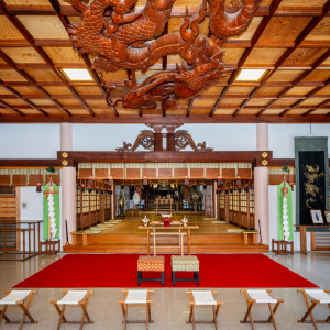 龍城神社は徳川家康公と本多忠一公を御際神としておまつりす  お拝殿の収容人数は2名～60名様となります。|龍城神社の写真(51699462)