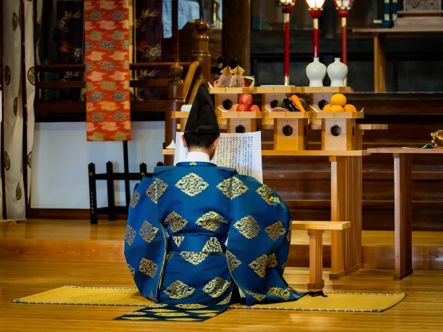 神殿見学（神職による神前式セミナー）
