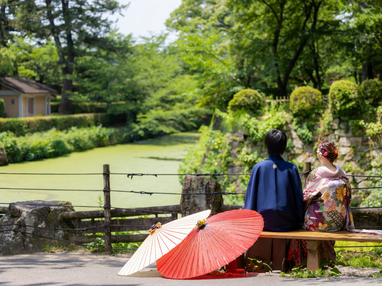 〈龍城神社×岡崎城】様々なロケーションでのフォトウエディング