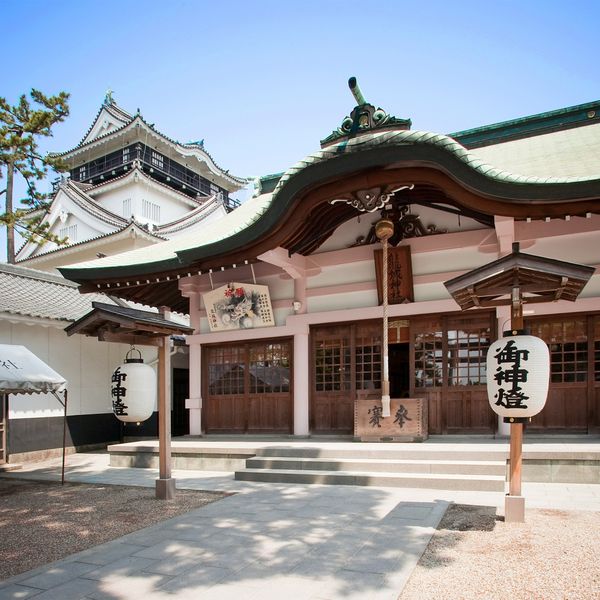 岡崎城の東側に位置する龍城神社 本殿|龍城神社の写真(697168)