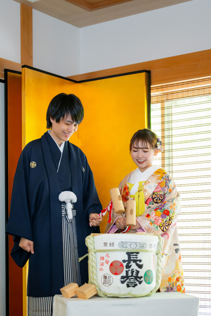和の温かみのある落ち着いた会場。親族様の会食会にもピッタリ