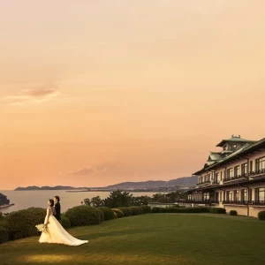 夕暮れどきのロケーションもおすすめ|GAMAGORI CLASSIC HOTEL（蒲郡クラシックホテル）の写真(48017342)