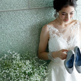 結婚式は足元から美しくをテーマに、ご成約の花嫁様にはウェディングシューズをプレゼント