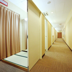 ゲスト用の着替え室は施錠可能な個室だからゆったり安心。|オリエンタルホテル東京ベイの写真(544045)