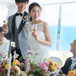 【海を望む最上階ロイヤルスイートも選べる】美食と寛ぎで叶える少人数婚